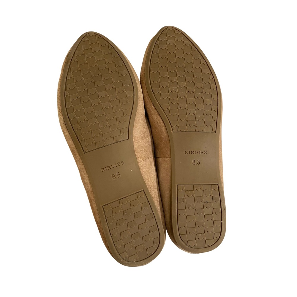 Birdies The Heron Tan Suede Loafer Flats Womens Size 8.5 Comfort Driving Shoes - Picture 6 of 7